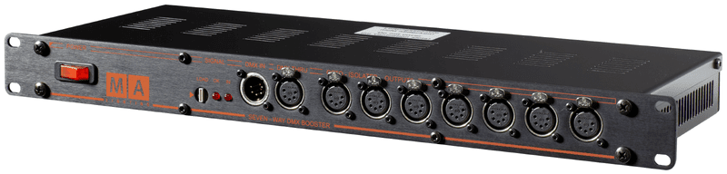 MA Lighting DMX Splitter/Booster 1 auf 7 - In Out 5-Pol XLR